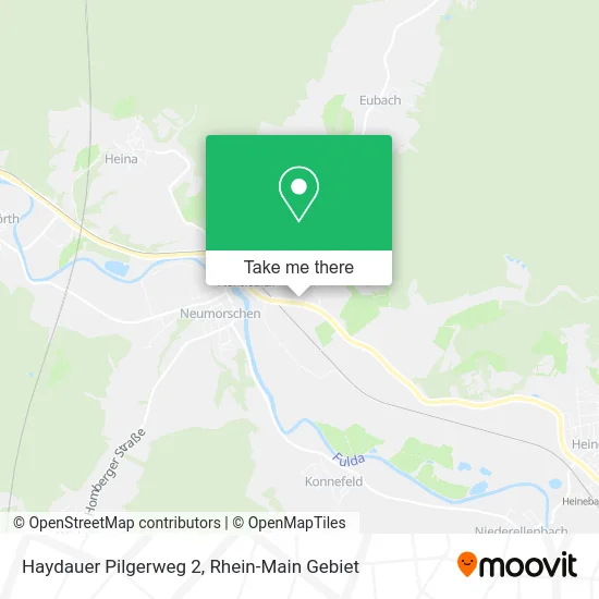Карта Haydauer Pilgerweg 2