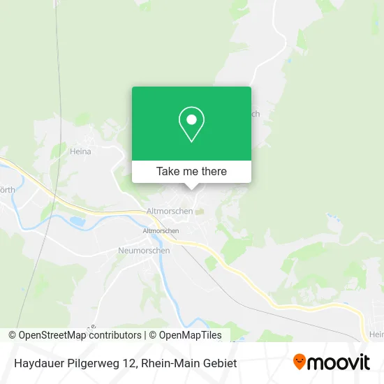 Карта Haydauer Pilgerweg 12
