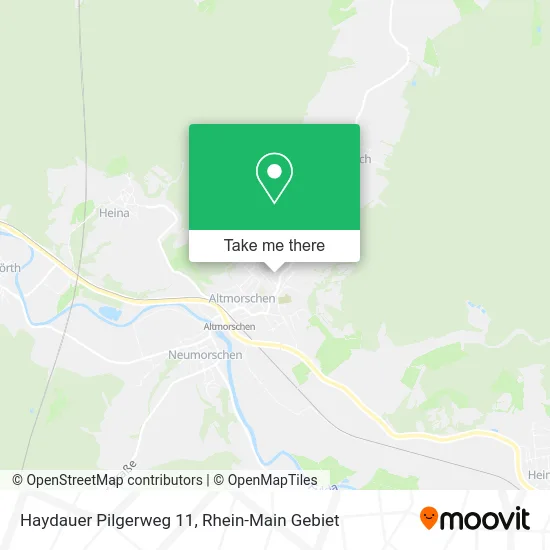 Карта Haydauer Pilgerweg 11