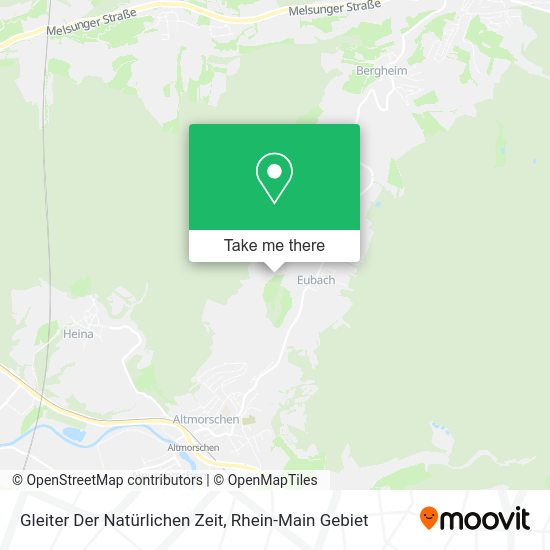 Карта Gleiter Der Natürlichen Zeit