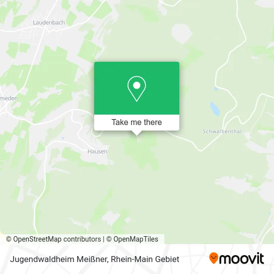 Карта Jugendwaldheim Meißner