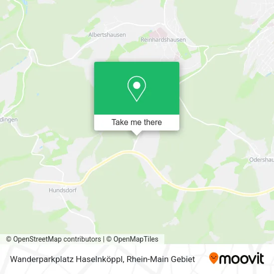 Карта Wanderparkplatz Haselnköppl