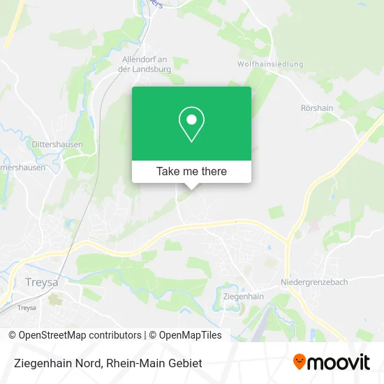 Карта Ziegenhain Nord