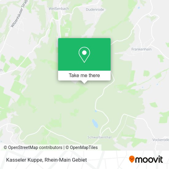 Карта Kasseler Kuppe