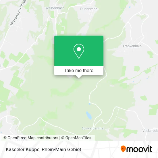 Карта Kasseler Kuppe