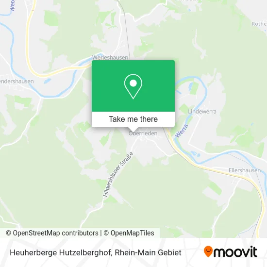 Карта Heuherberge Hutzelberghof