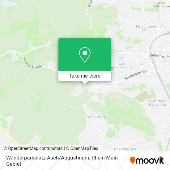Карта Wanderparkplatz Asch / Augustinum