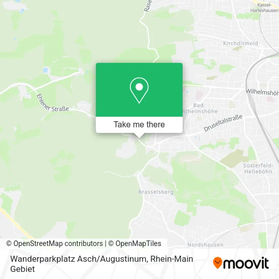 Карта Wanderparkplatz Asch / Augustinum
