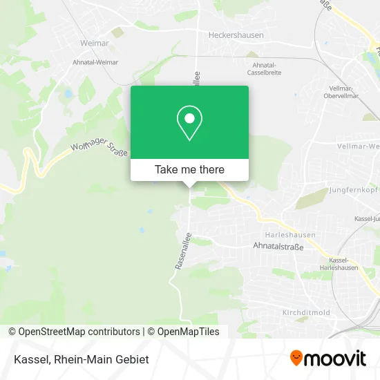 Карта Kassel