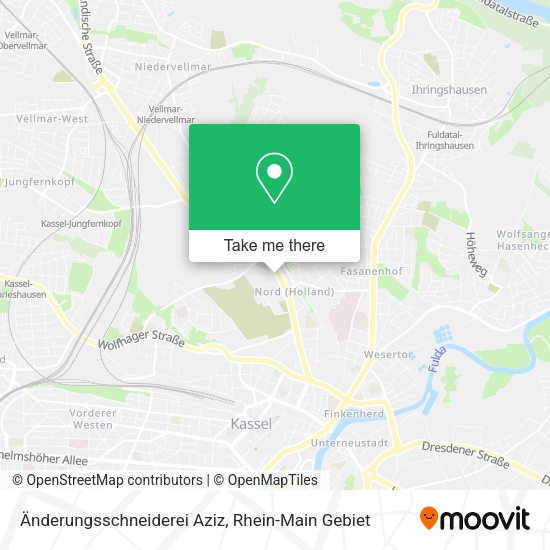 Карта Änderungsschneiderei Aziz