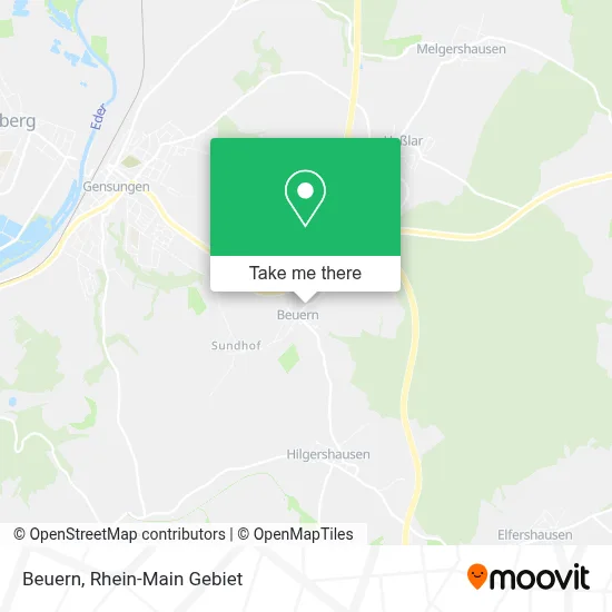 Beuern map