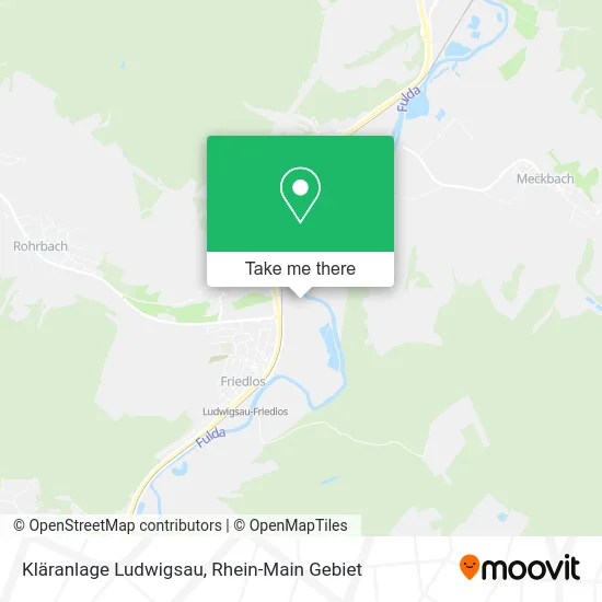 Карта Kläranlage Ludwigsau