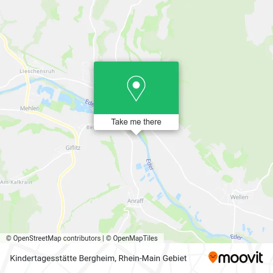 Карта Kindertagesstätte Bergheim