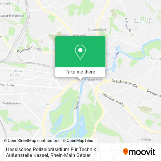 Hessisches Polizeipräsidium Für Technik – Außenstelle Kassel map