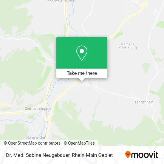 Карта Dr. Med. Sabine Neugebauer
