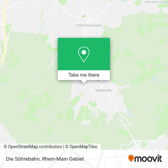 Карта Die Söhrebahn