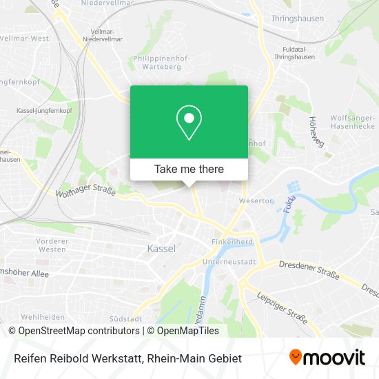 Карта Reifen Reibold Werkstatt
