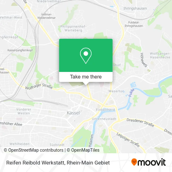 Карта Reifen Reibold Werkstatt