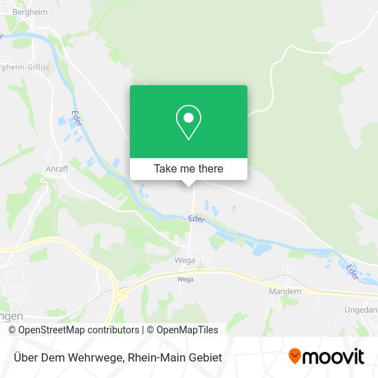 Карта Über Dem Wehrwege