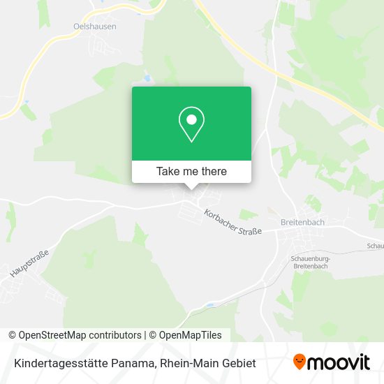 Карта Kindertagesstätte Panama