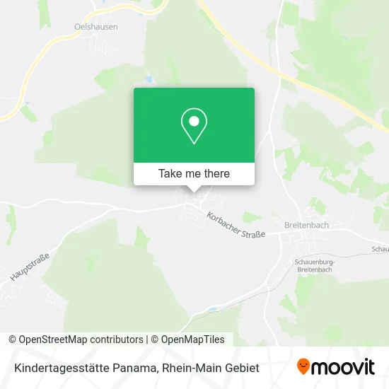 Карта Kindertagesstätte Panama
