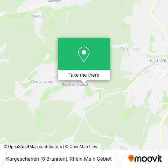 Карта Kurgeschehen (8 Brunnen)