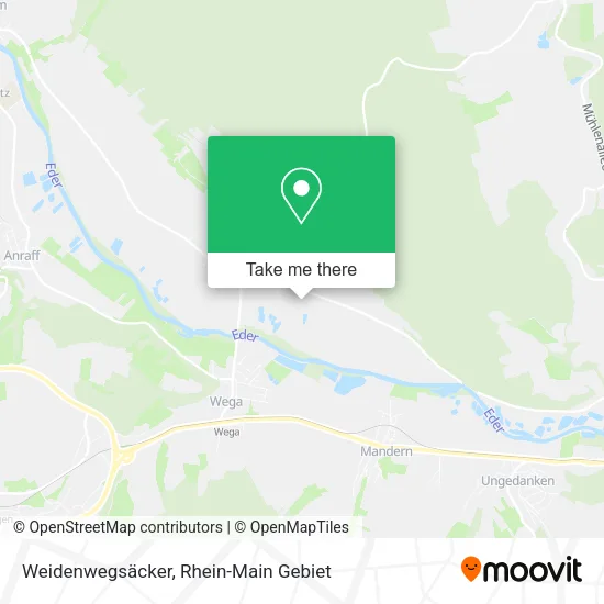 Карта Weidenwegsäcker