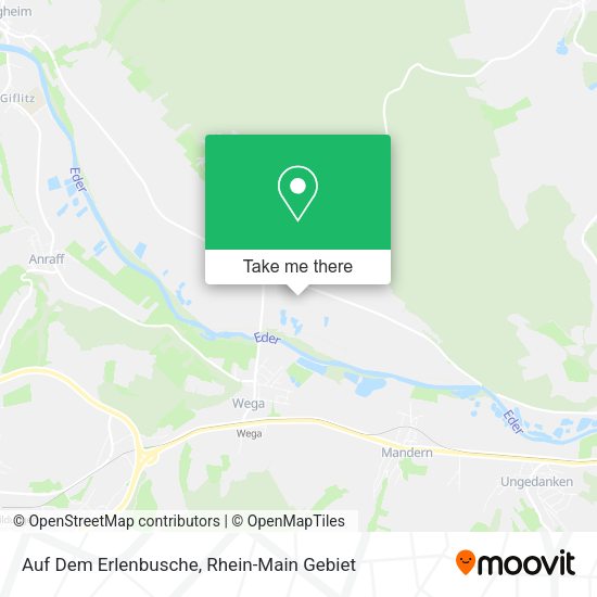 Карта Auf Dem Erlenbusche