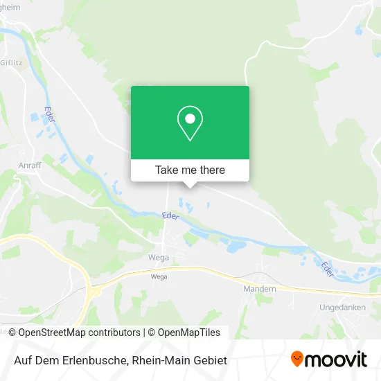 Карта Auf Dem Erlenbusche