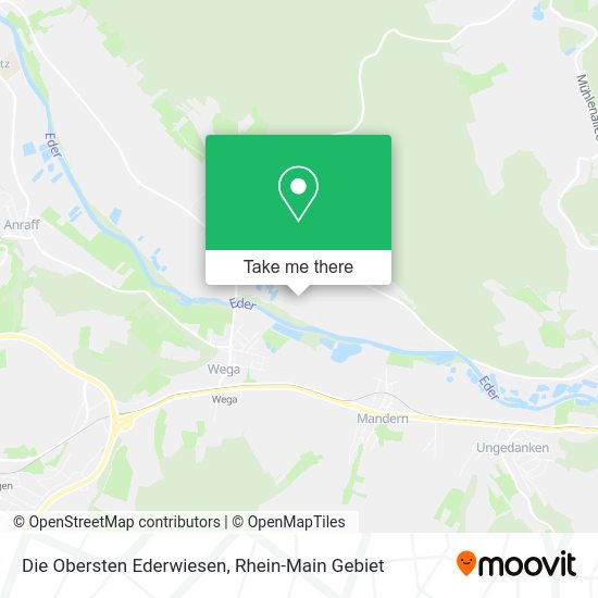 Карта Die Obersten Ederwiesen