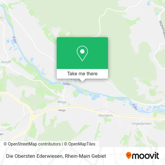 Карта Die Obersten Ederwiesen