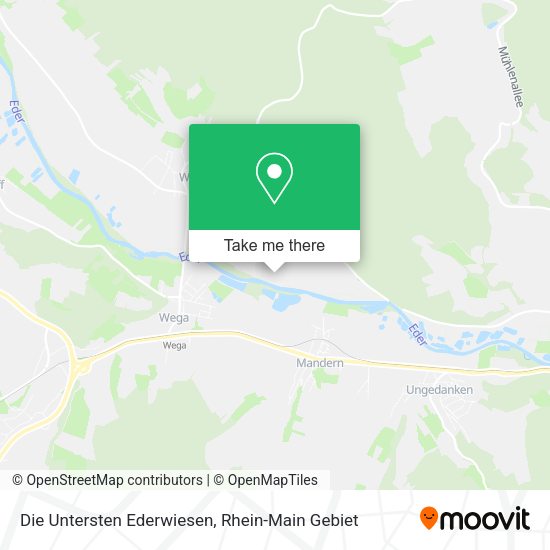 Карта Die Untersten Ederwiesen
