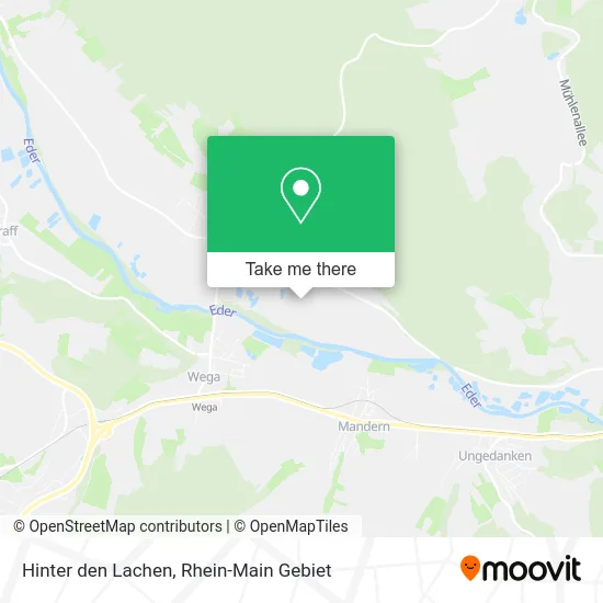 Карта Hinter den Lachen