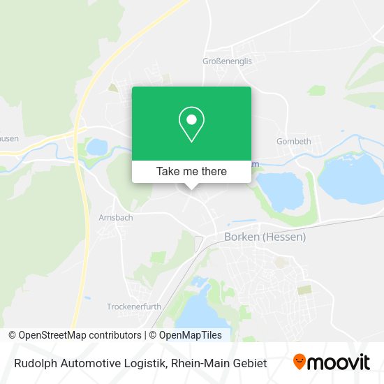 Карта Rudolph Automotive Logistik