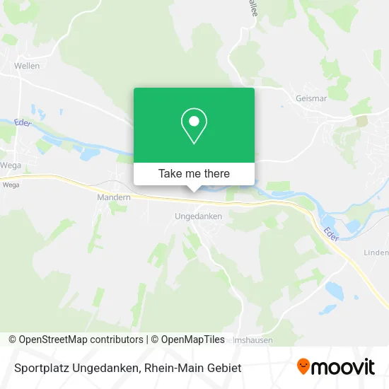 Карта Sportplatz Ungedanken