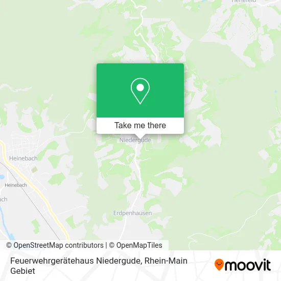 Feuerwehrgerätehaus Niedergude map