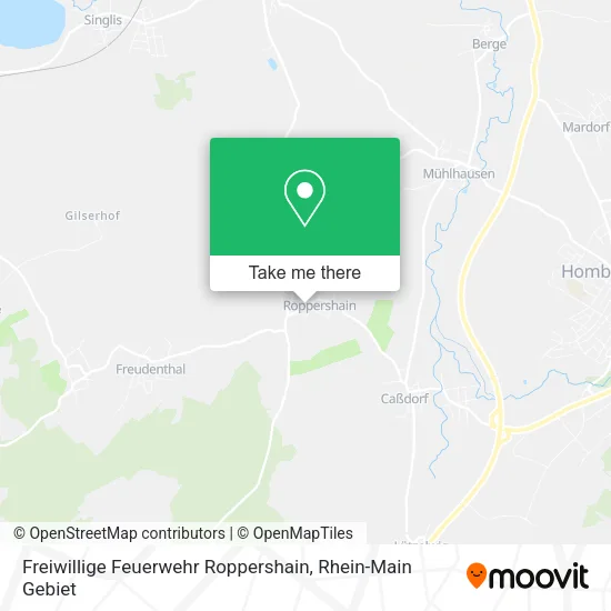 Карта Freiwillige Feuerwehr Roppershain