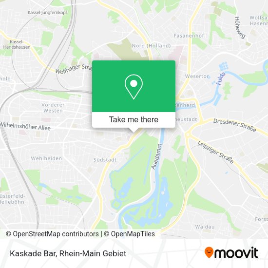 Карта Kaskade Bar