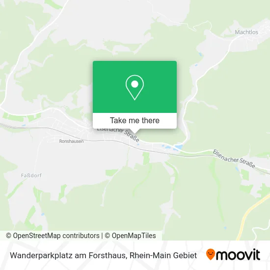 Карта Wanderparkplatz am Forsthaus