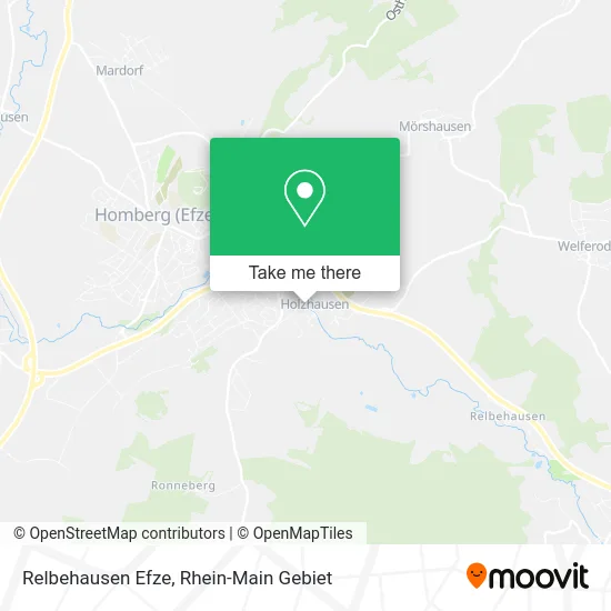 Карта Relbehausen Efze
