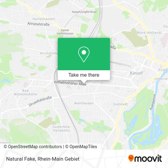 Карта Natural Fake