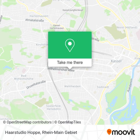 Карта Haarstudio Hoppe