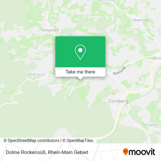 Карта Doline Rockensüß