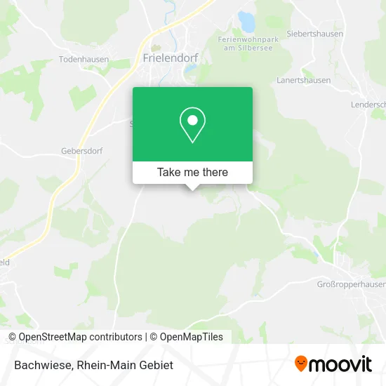 Карта Bachwiese