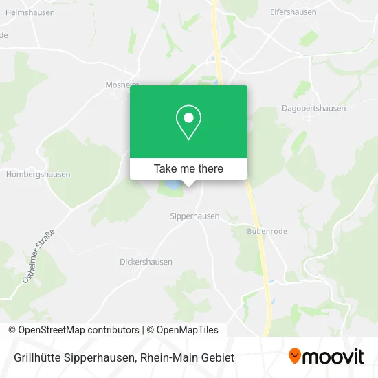 Карта Grillhütte Sipperhausen