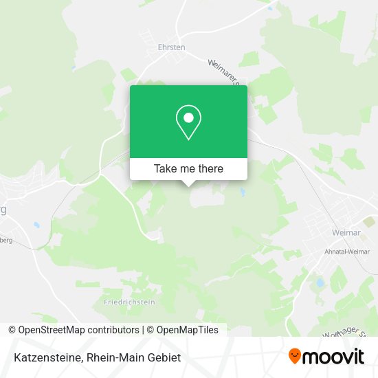Карта Katzensteine
