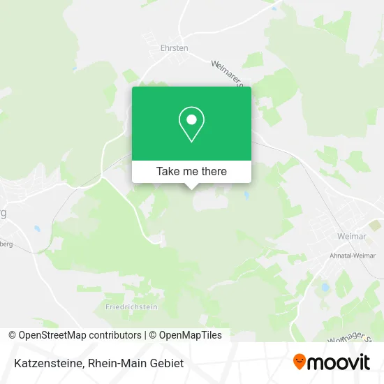 Карта Katzensteine