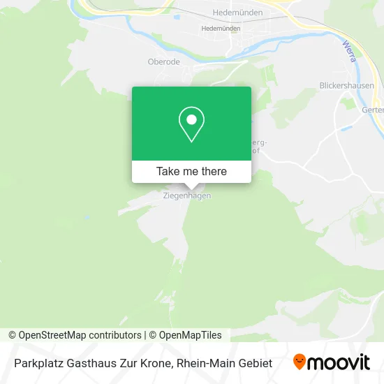 Карта Parkplatz Gasthaus Zur Krone