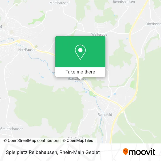 Карта Spielplatz Relbehausen