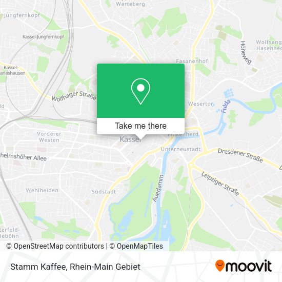 Карта Stamm Kaffee